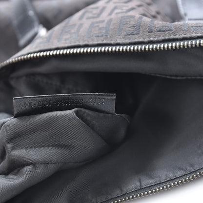 Fendi Zucchino Zip Tote Black 7 of 13