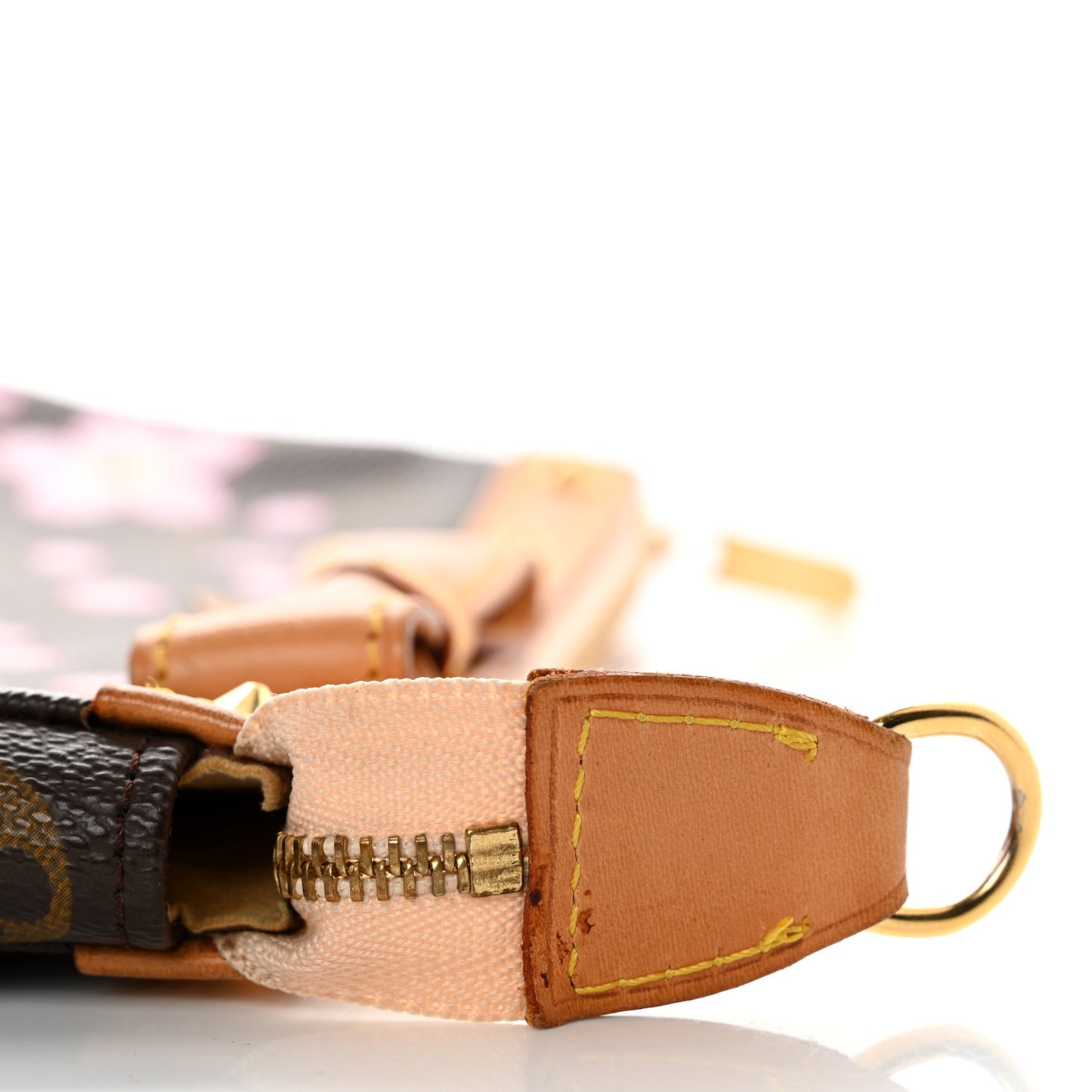 Monogram Cherry Blossom Pochette Accessories Brown