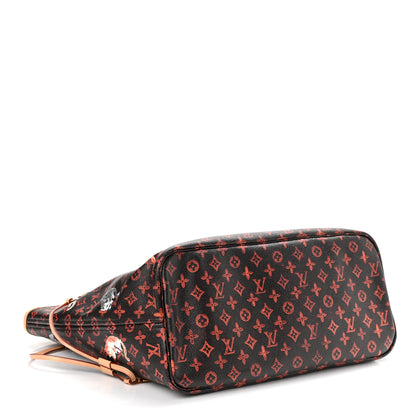 Louis Vuitton Catogram Neverfull MM Marron 5 of 11