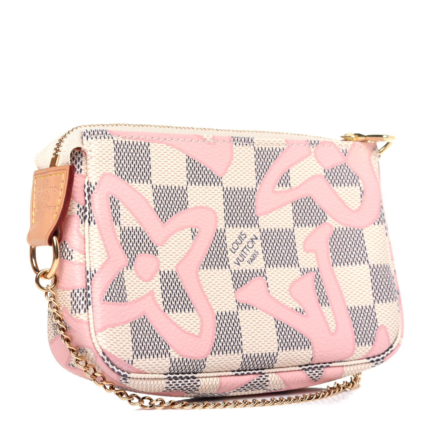 Louis Vuitton Damier Azur Tahitienne Mini Pochette Accessories 3 of 12