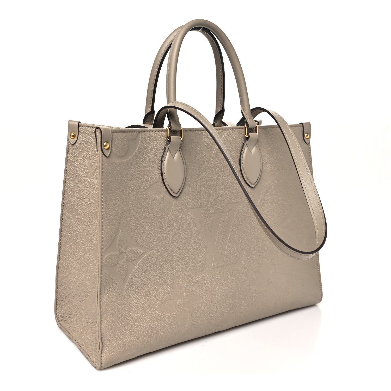 Louis Vuitton Empreinte Monogram Giant Onthego MM Tourterelle 3 of 10