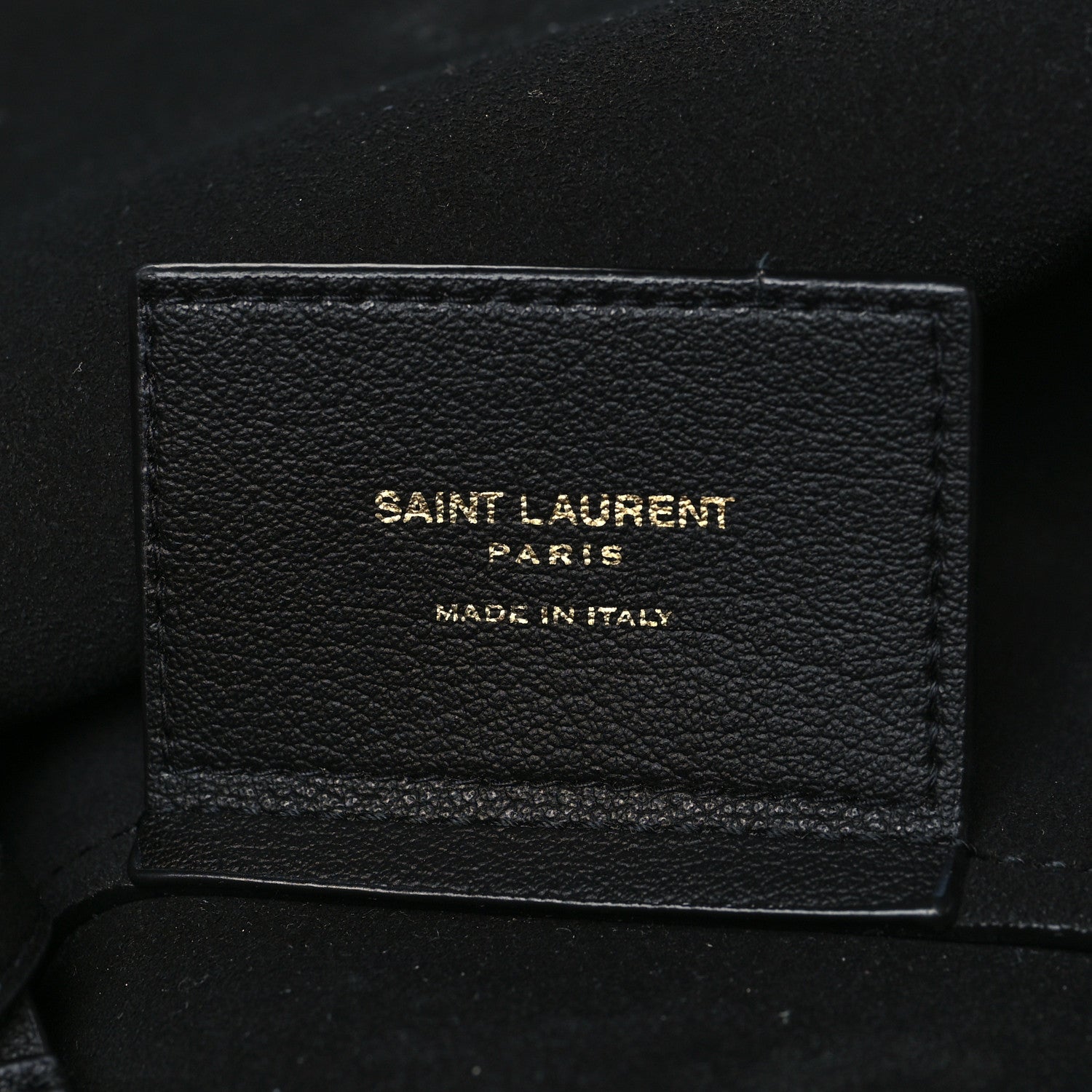 Saint Laurent Calfskin Large Shopping Tote Black 7 of 11