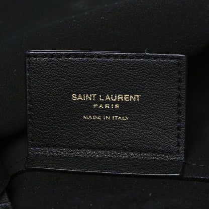 Saint Laurent Calfskin Large Shopping Tote Black 7 of 11