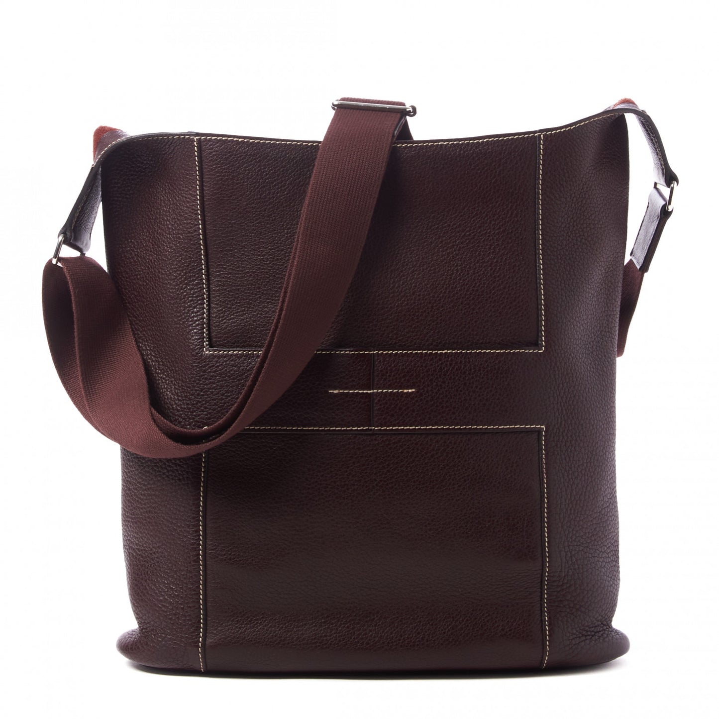 Taurillon Clemence Sac Good News GM Raisin