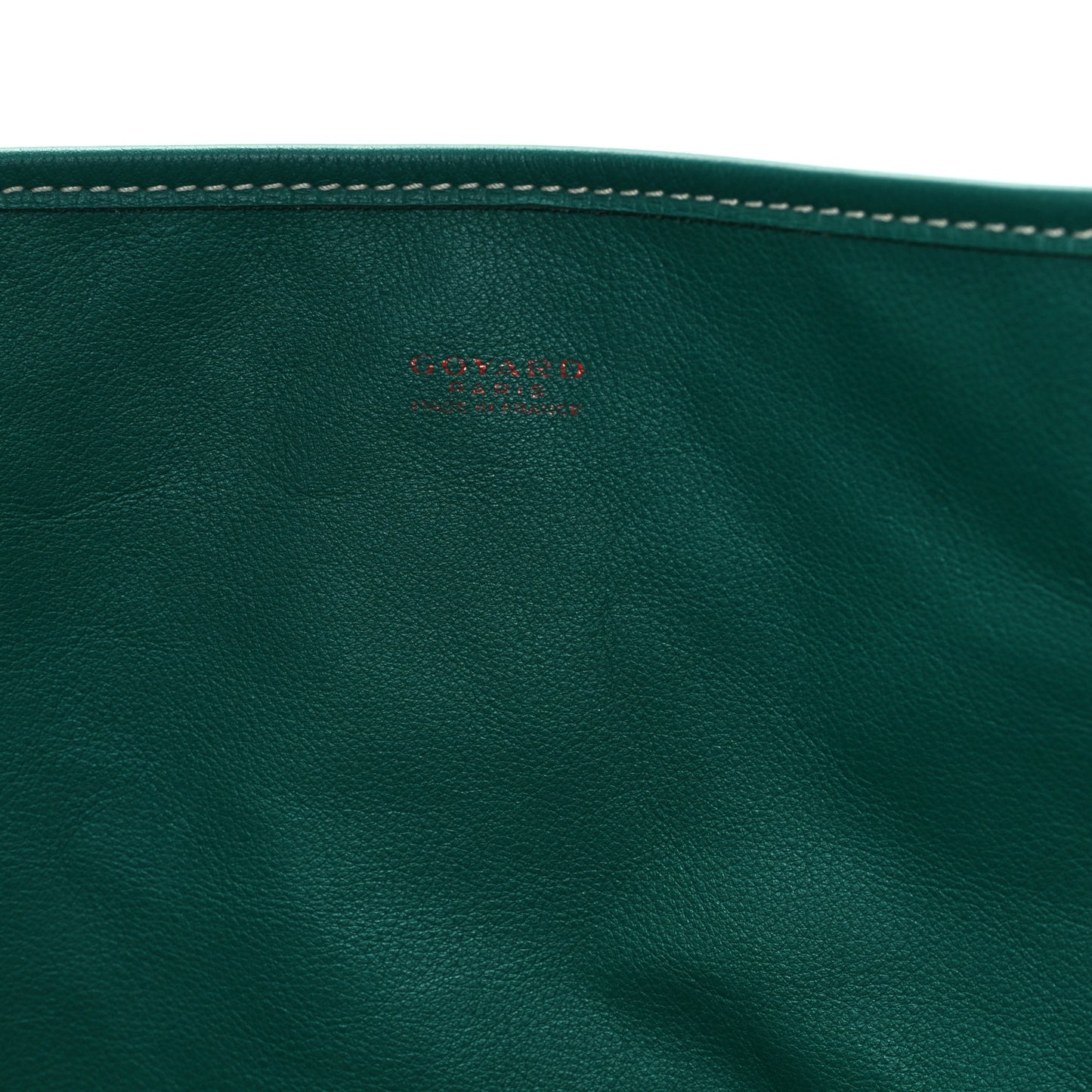 Goyardine Reversible Anjou GM Green
