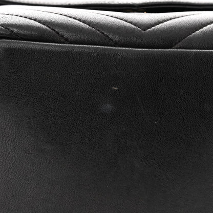 Saint Laurent Lambskin Matelasse Monogram Joe Backpack Black 11 of 14