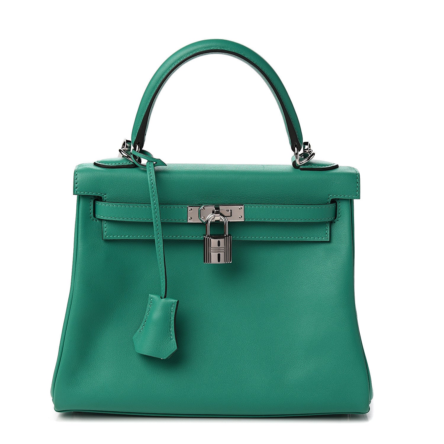 Hermes Swift Kelly Retourne 25 Vert Verone 1 of 9