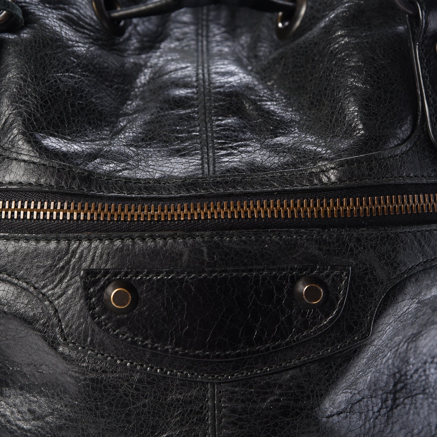 Balenciaga Agneau Classic Hardware Pompon Black 8 of 10