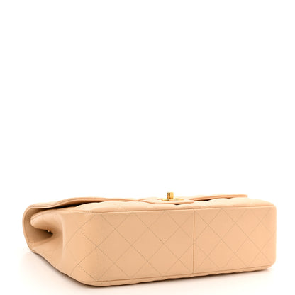 Chanel Caviar Quilted Jumbo Single Flap Beige 4 of 12
