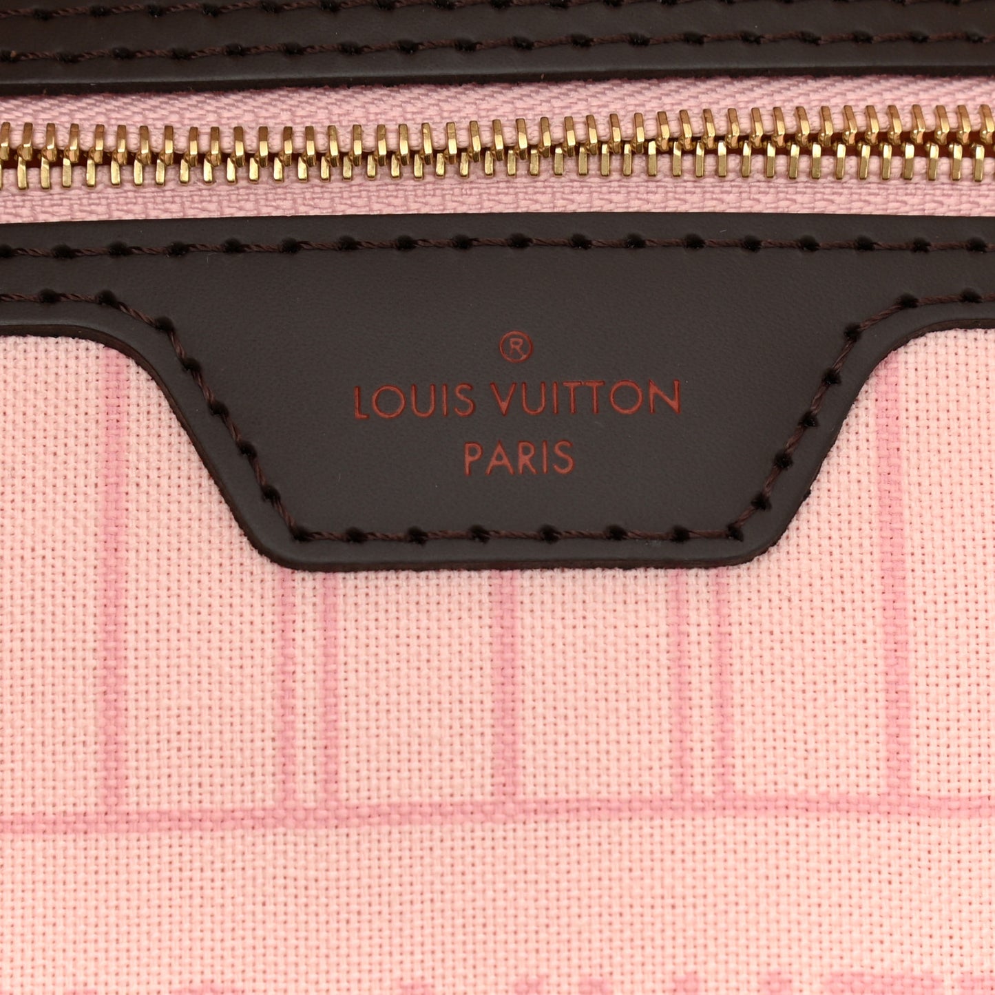 Damier Ebene Neo Neverfull MM Rose Ballerine