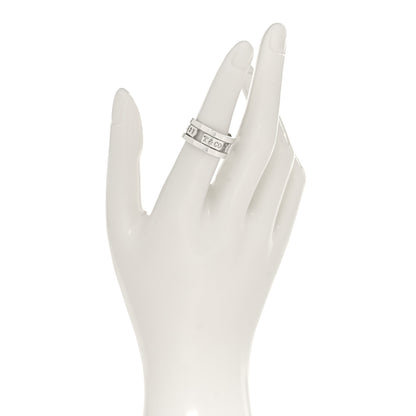 Tiffany Sterling Silver 1837 Elements Ring 52 6 2 of 4