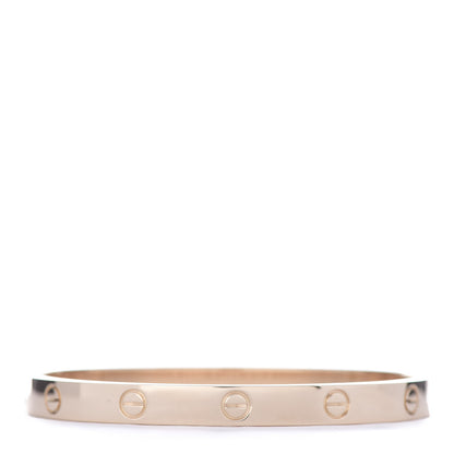 Cartier 18K Pink Gold LOVE Bracelet 18 3 of 5