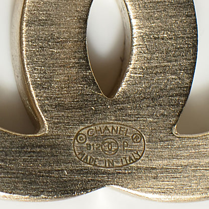 Chanel Lambskin CC Earrings Black 5 of 15