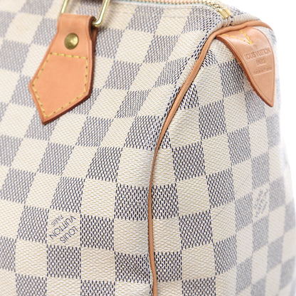 Louis Vuitton Damier Azur Speedy 25 19 of 25