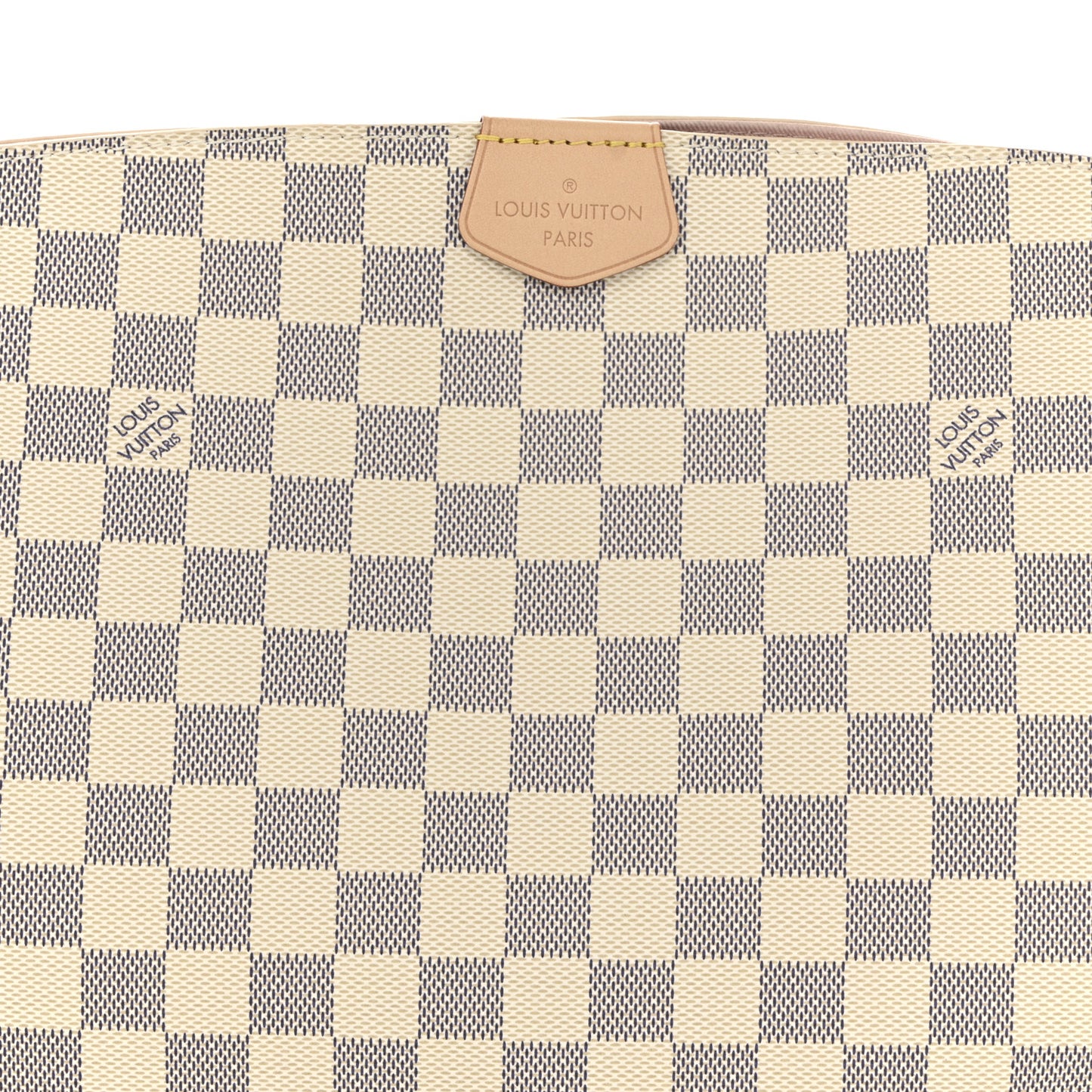 Damier Azur Graceful PM Rose Ballerine