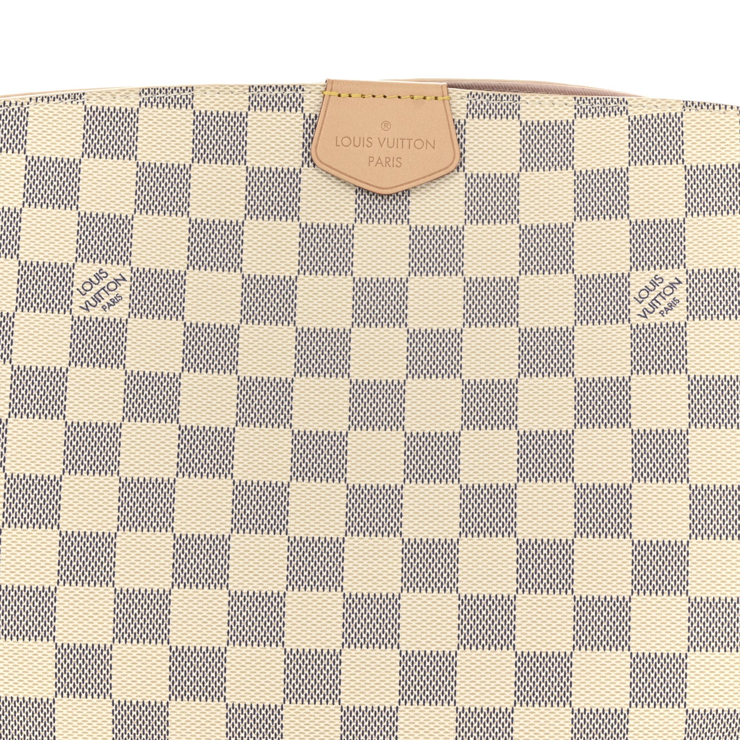 Louis Vuitton Damier Azur Graceful PM Rose Ballerine 7 of 9