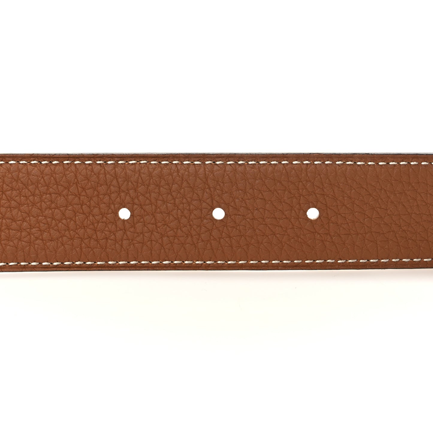 Box 135 Togo 32mm Au Carre H Belt 85 Black Gold