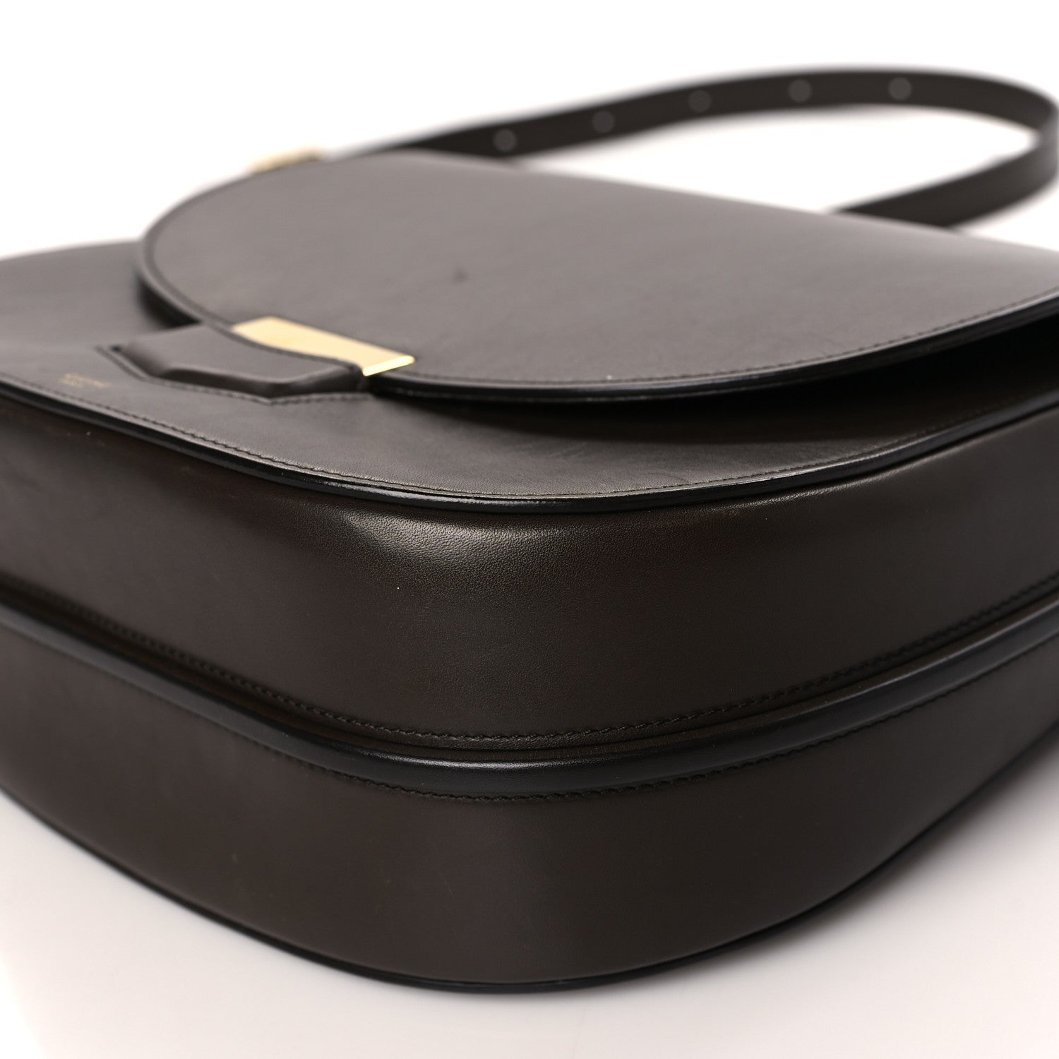 Celine Supersoft Calfskin Medium Trotteur Wood 9 of 9