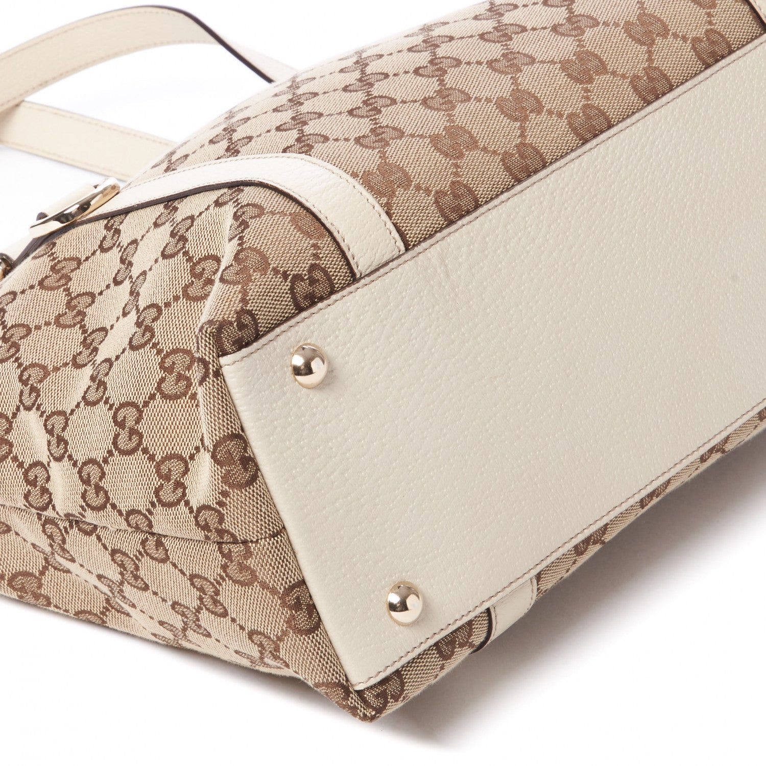 Gucci Monogram Medium Abbey Tote Off White 6 of 9