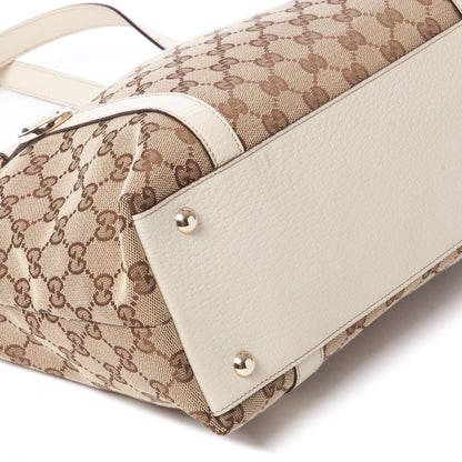 Gucci Monogram Medium Abbey Tote Off White 6 of 9