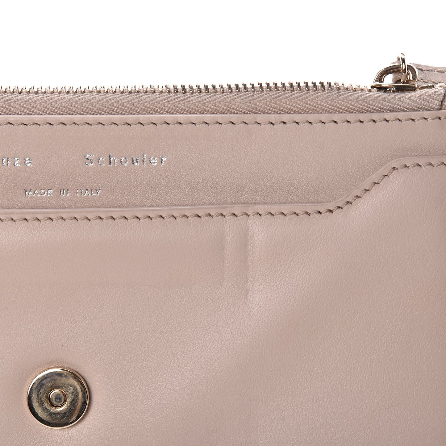 Lambskin PS11 Chain Wallet Blush