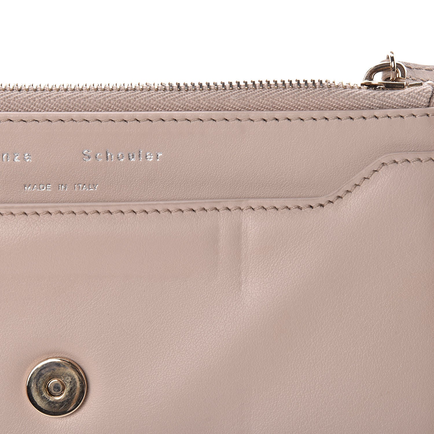 Proenza Schouler Lambskin PS11 Chain Wallet Blush 7 of 11