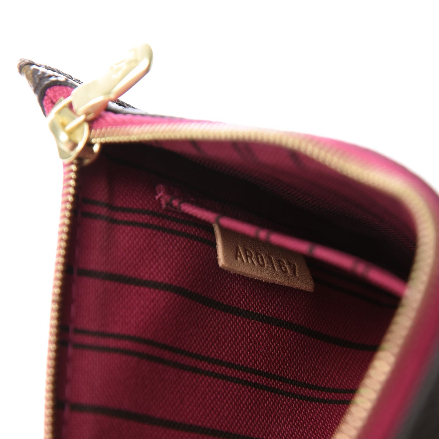 Monogram Neverfull PM Pochette Pivoine