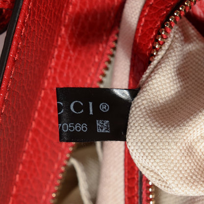 Gucci Dollar Calfskin MIni Swing Top Handle Bag Tabasco 8 of 8