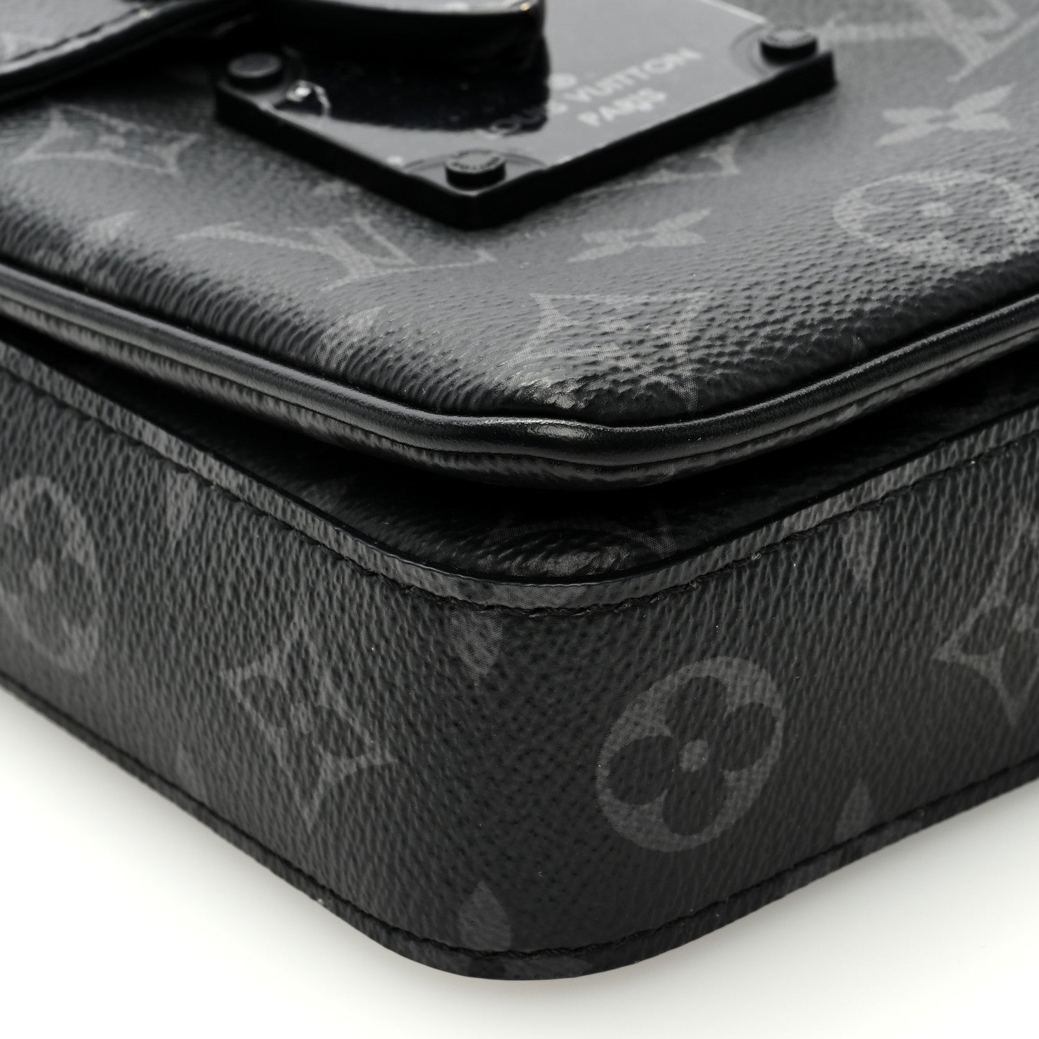 Louis Vuitton Monogram Eclipse S Lock Wearable Wallet 7 of 9