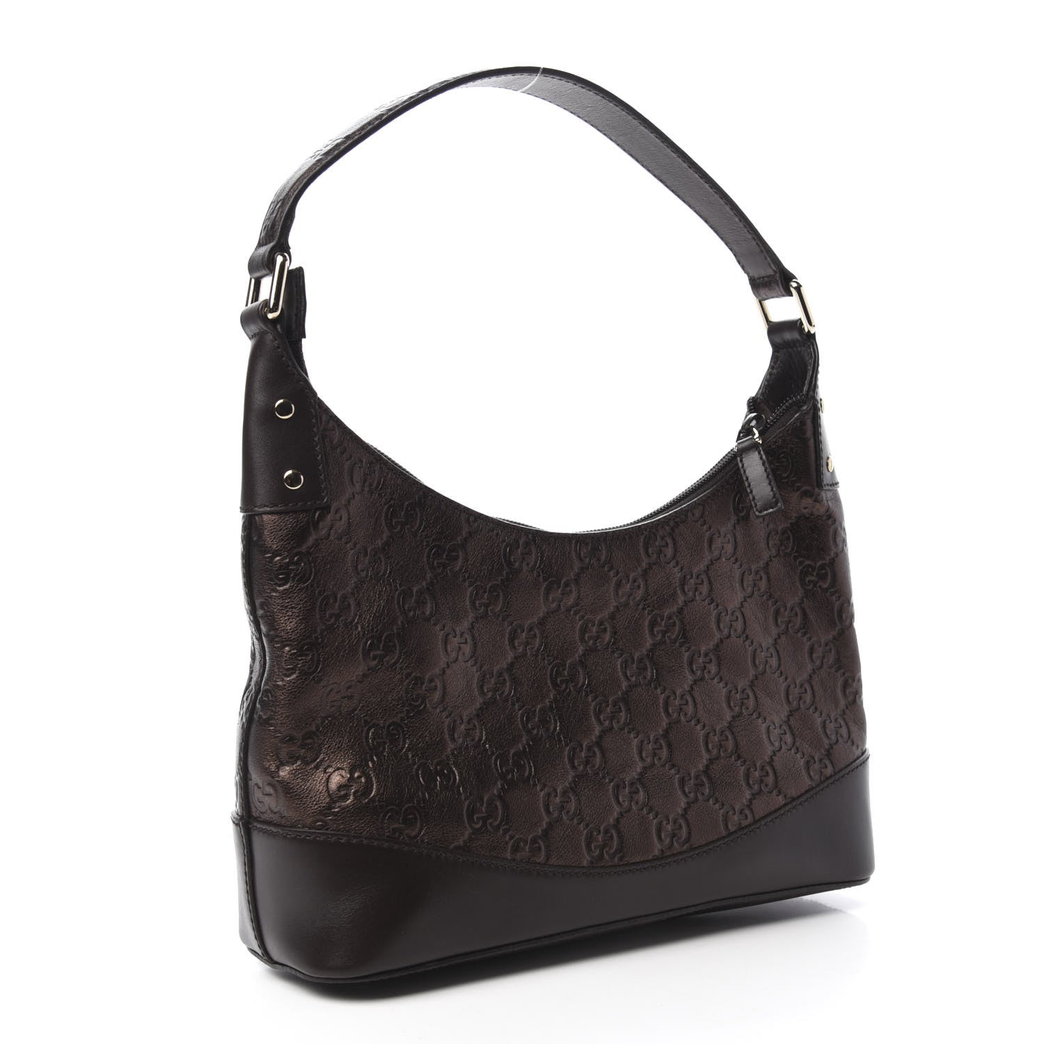 Gucci Guccissima Small Hobo Bronze 3 of 10