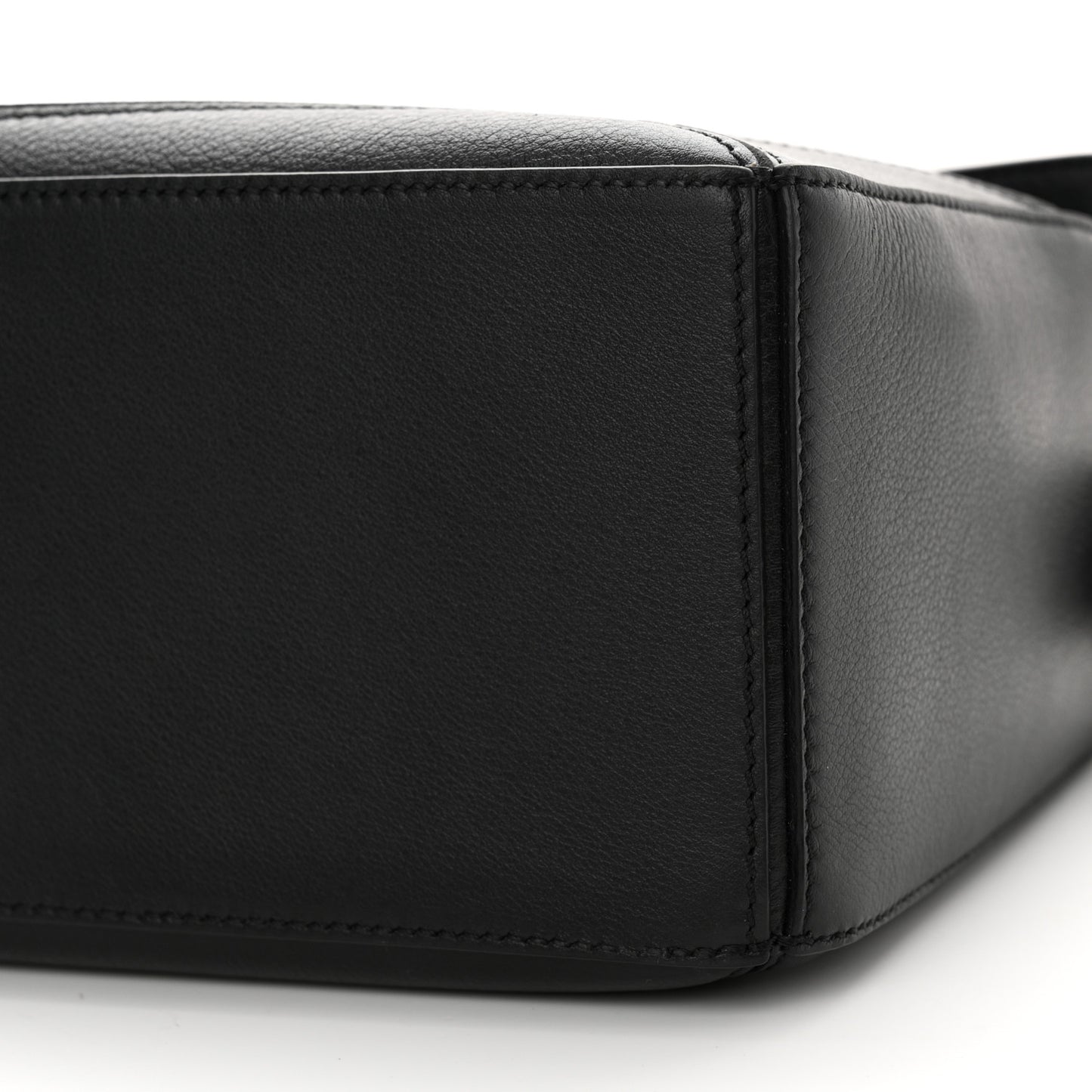 Calfskin Small Puzzle Bag Black