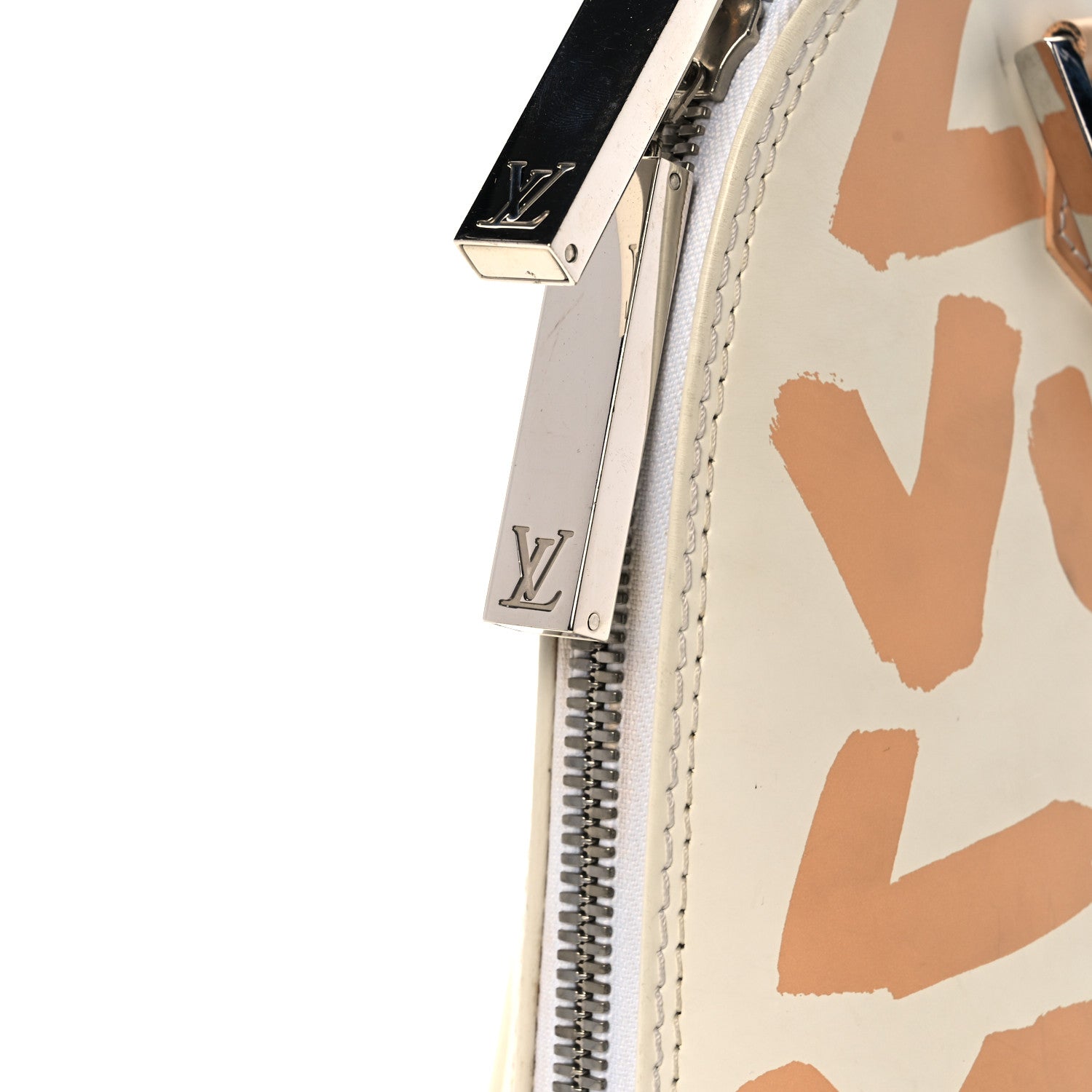 Louis Vuitton Graffiti Alma MM Peach 18 of 18