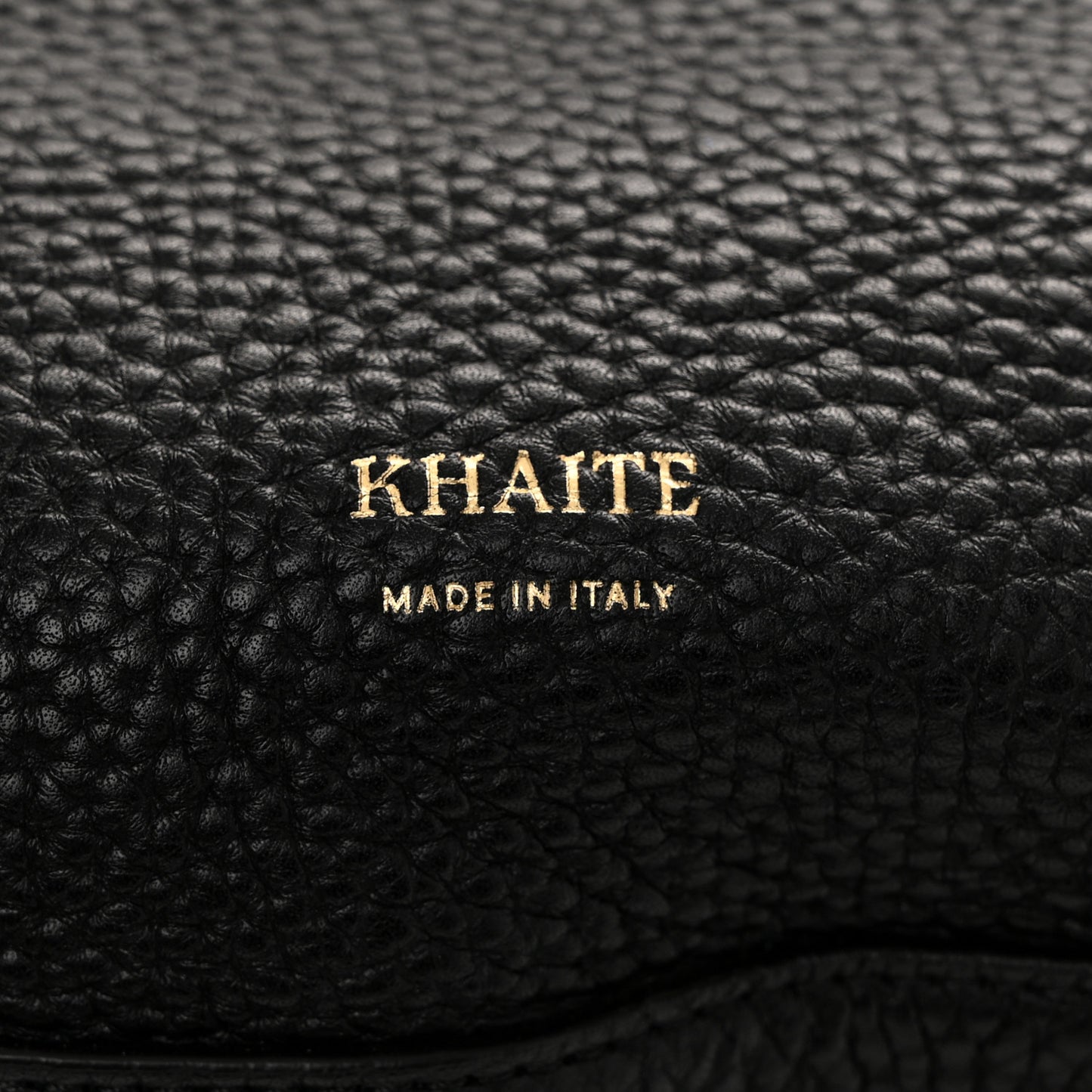 Pebbled Calfskin Augustina Hobo Black