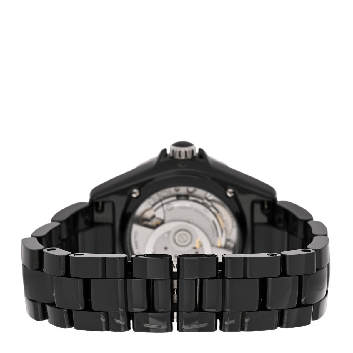 Chanel Stainless Steel Ceramic 38mm J12 Phantom Automatic Watch Black 3 of 5
