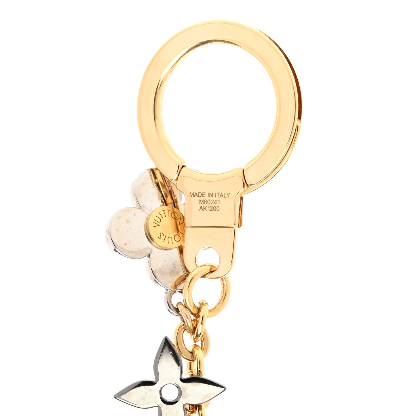 Preppy Flowers Bag Charm Chain Multicolor