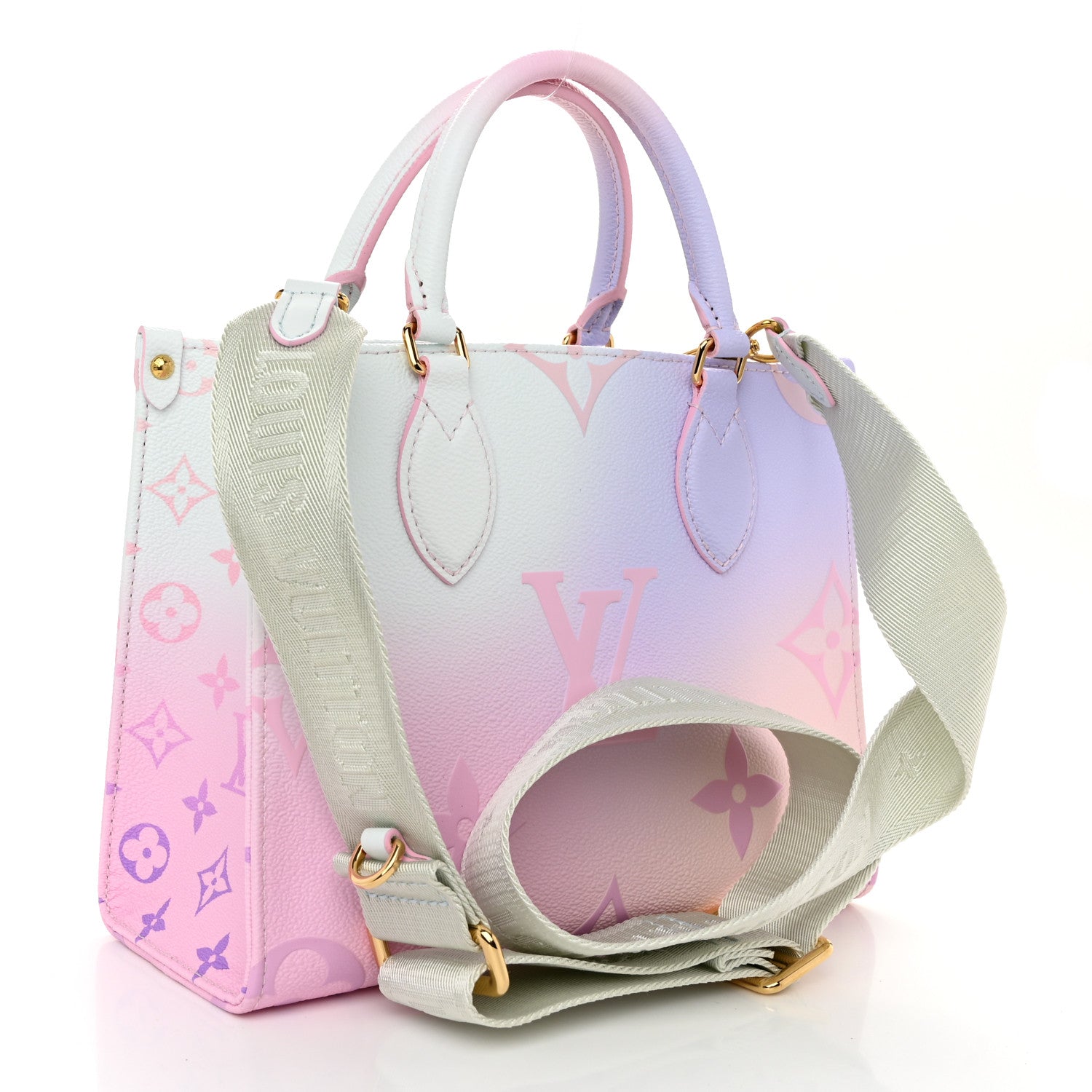 Louis Vuitton Monogram Giant Spring In The City Onthego PM Sunrise Pastel 3 of 9
