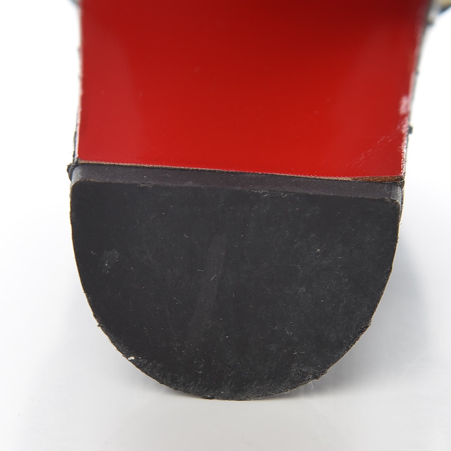 Christian Louboutin Nappa Zenobissima 85 Sandals 37 Black 12 of 13