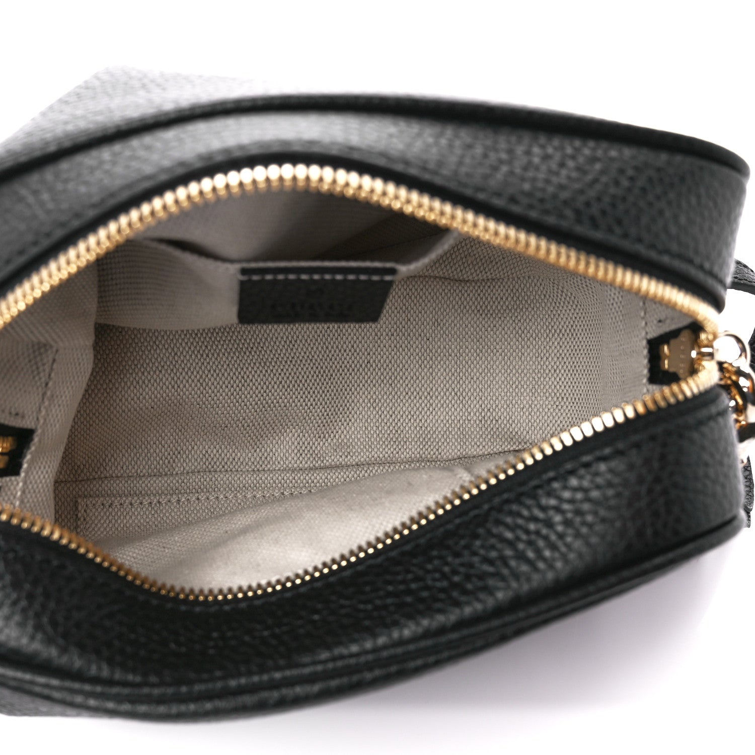 Gucci Pebbled Calfskin Small Soho Disco Bag Black 5 of 12