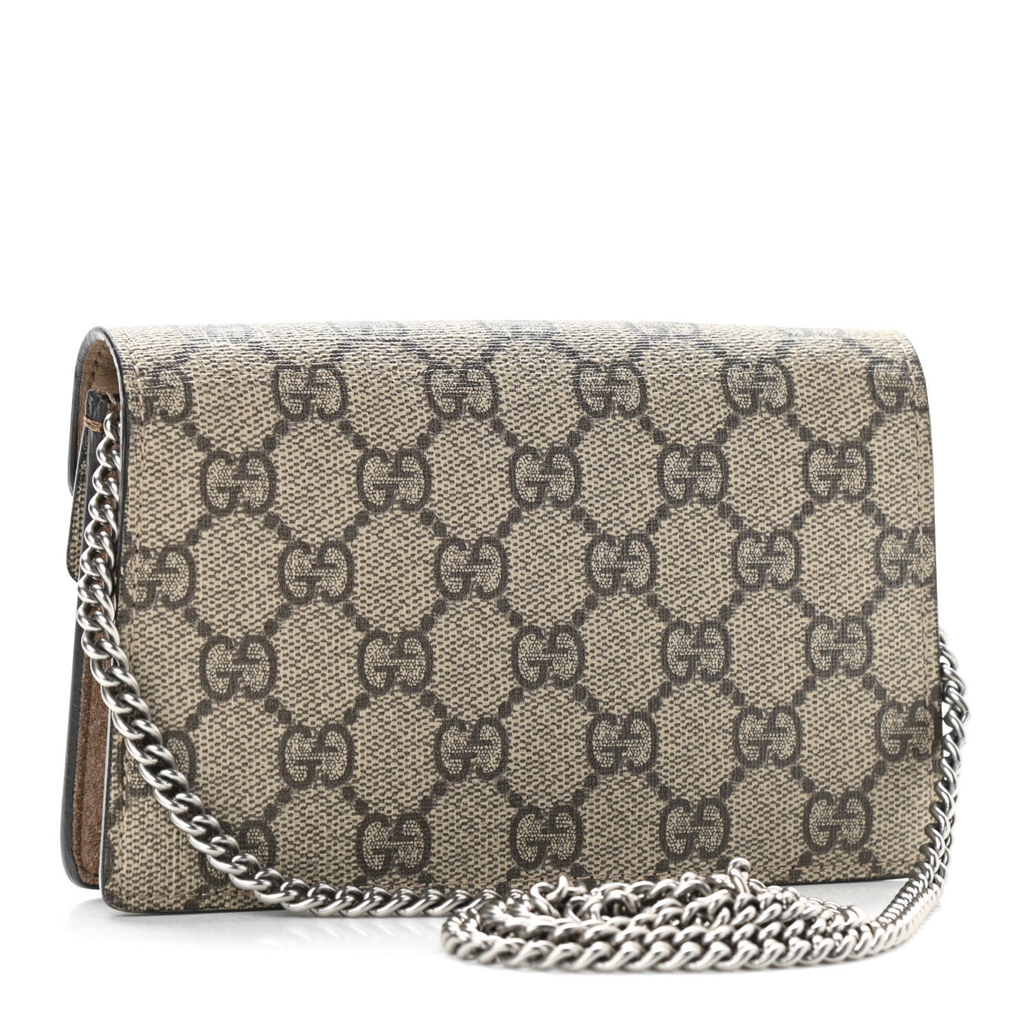 GG Supreme Monogram Super Mini Dionysus Shoulder Bag Taupe