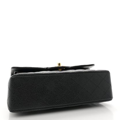 Chanel Caviar Quilted Small Double Flap Black 4 of 11