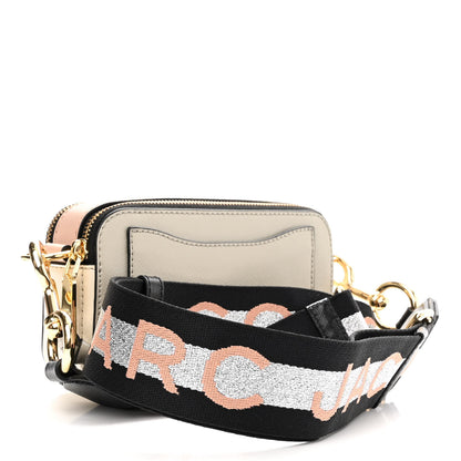 Marc Jacobs Saffiano Small Snapshot Camera Bag New Cloud White Multicolor 2 of 9