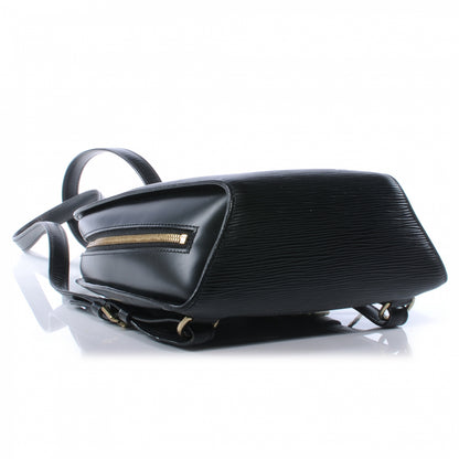 Louis Vuitton Epi Mabillon Backpack Black 4 of 7