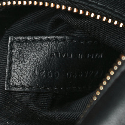 Saint Laurent Lambskin Quilted Victoire Camera Bag Black 7 of 11