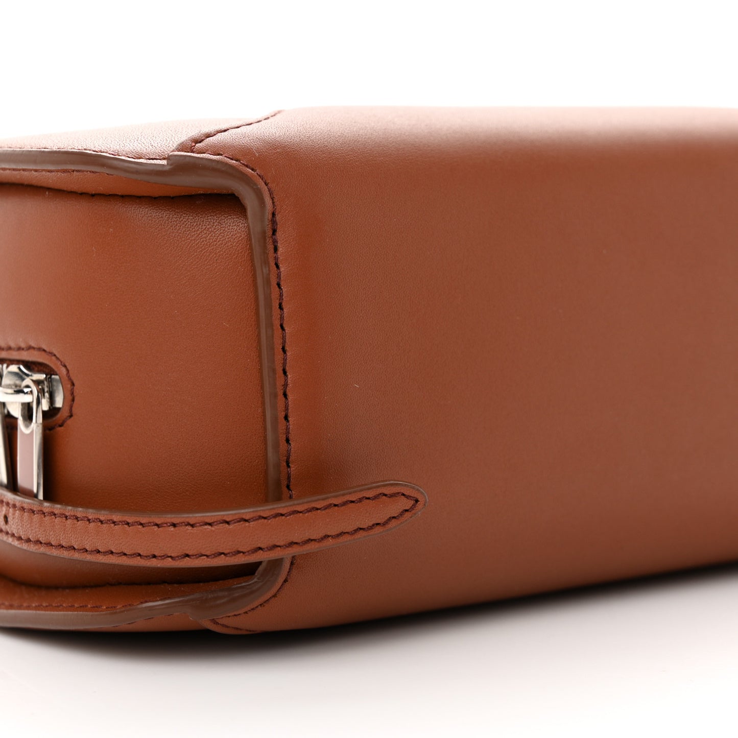 Smooth Calfskin Sesia Crossbody Kummel
