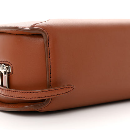 Loro Piana Smooth Calfskin Sesia Crossbody Kummel 8 of 9