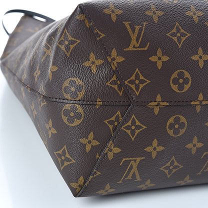 Louis Vuitton Monogram Flower Hobo Black 8 of 9