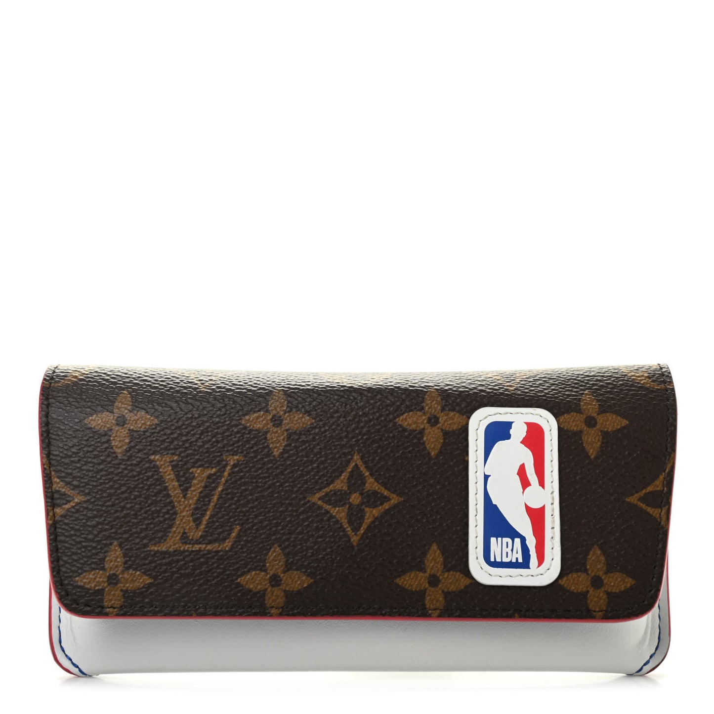 X NBA Monogram Woody Glasses Case