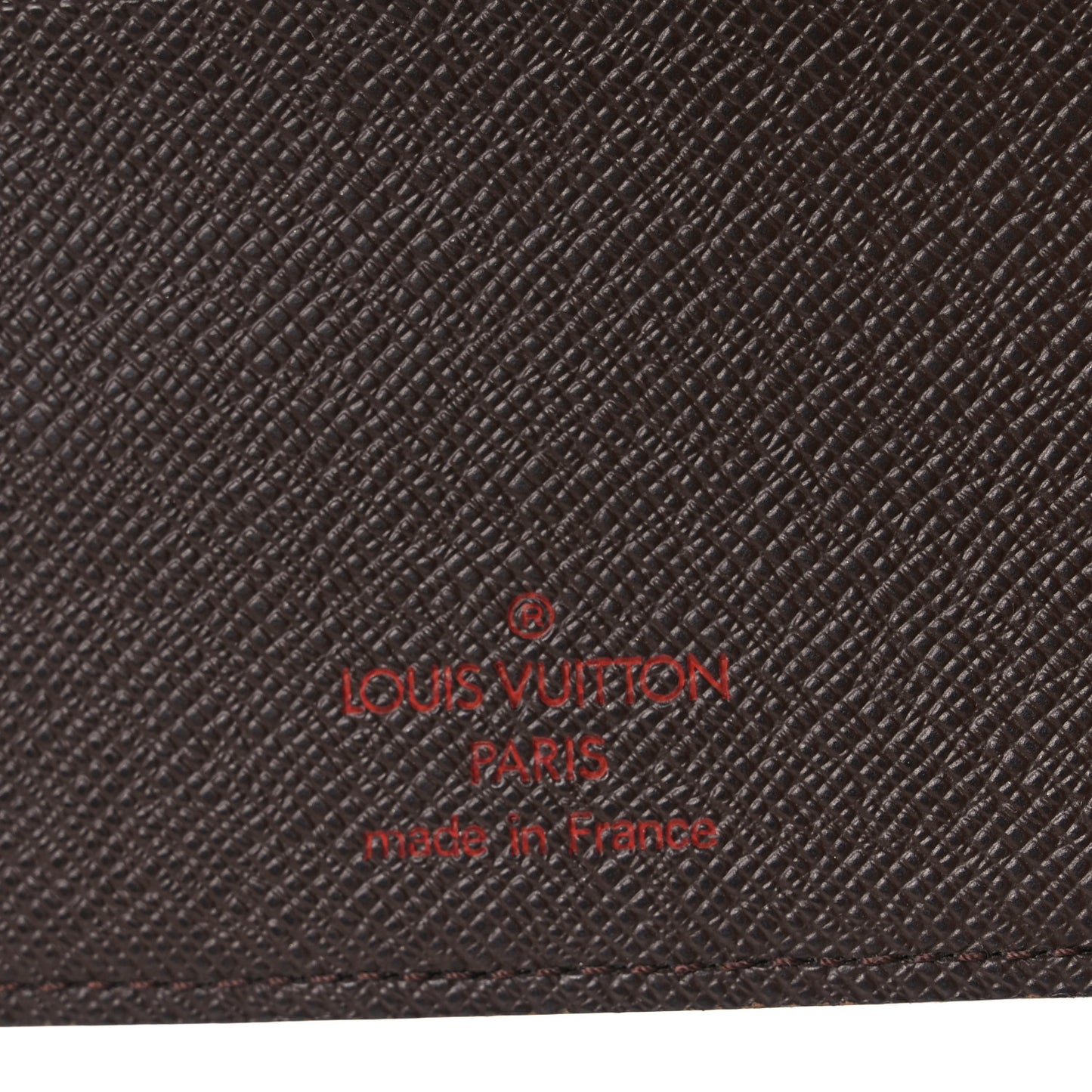 Damier Ebene Medium Ring Agenda Cover