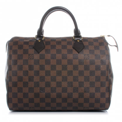 Louis Vuitton Damier Ebene Speedy 30 1 of 7