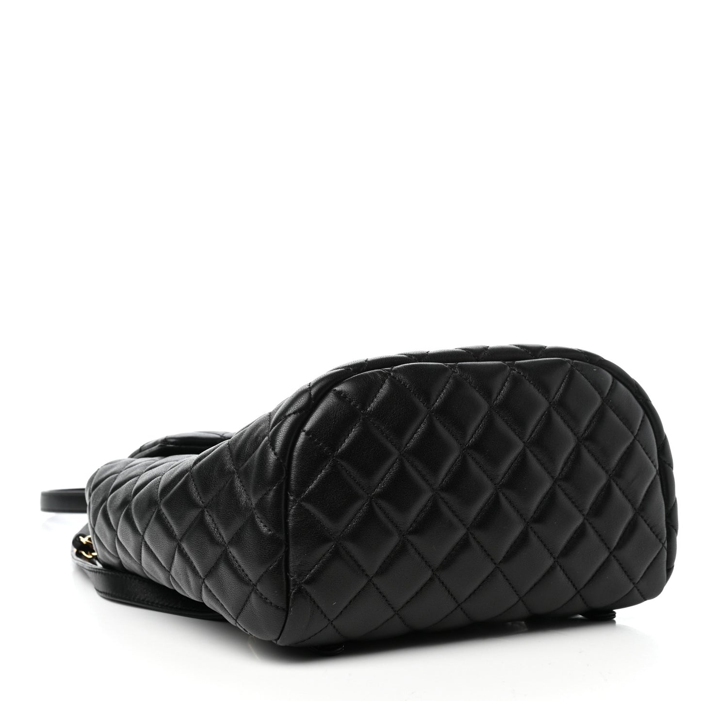 Calfskin Quilted Small Urban Spirit Backpack Black